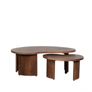 Couchtisch Set Timon 100x58x40 cm