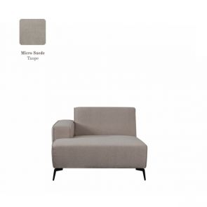 Sofa Nero Long Chair Arm Vorne Links 117x151x80 cm