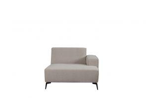 Sofa Nero Long Chair Arm Vorne Rechts 117x151x80 cm