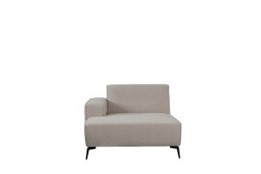 Sofa Nero Long Chair Arm Vorne Links 117x151x80 cm